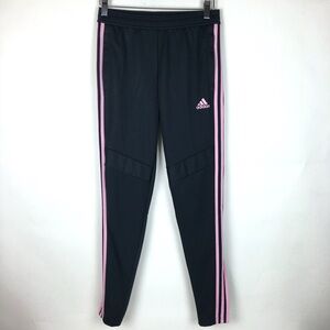 Adidas Women’s ClimaCool Track Pants Black and Pink XS